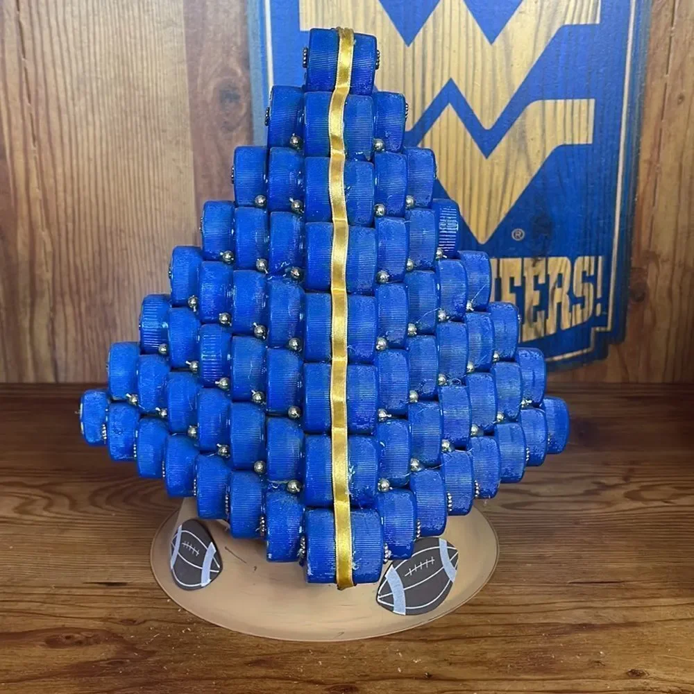 West Virginia Mountaineers Collectible‎ Items, Figurine Tree Sign and Clock